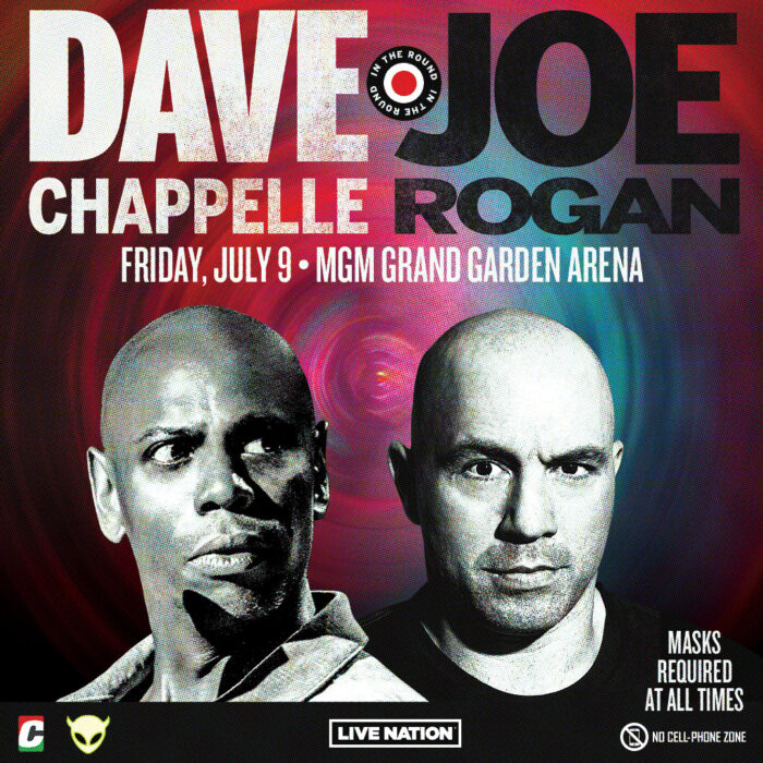 Dave Chappelle and Joe Rogan Coming To MGM Grand Garden Arena Friday