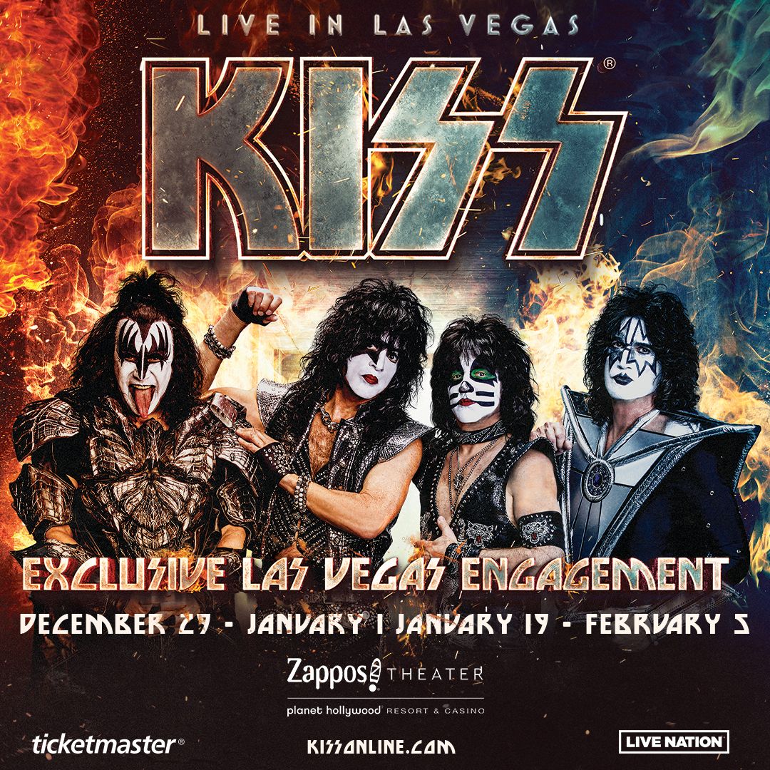 KISS Announces Exclusive Las Vegas Engagement at Zappos Theater at