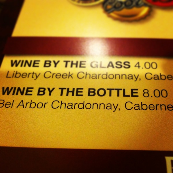 $8 Bottles Of Wine At Suncoast Casino Las Vegas