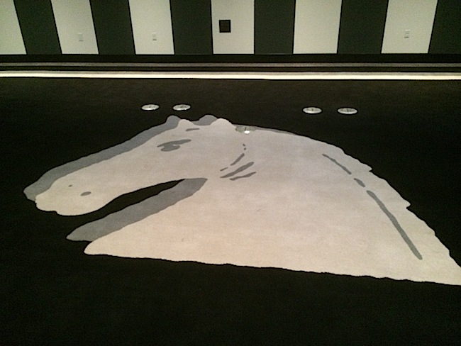 Horse Carpet at SLS Las Vegas