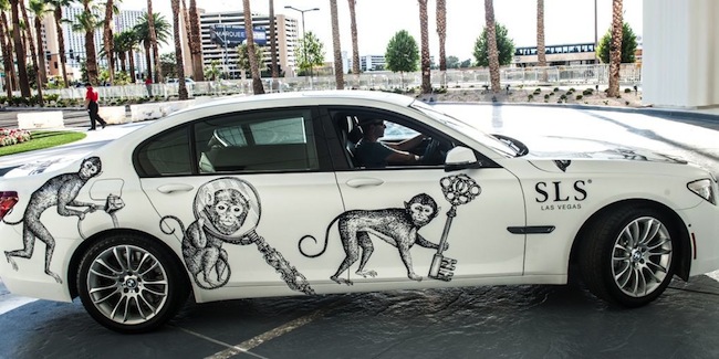 Monkey BMW At SLS Las Vegas