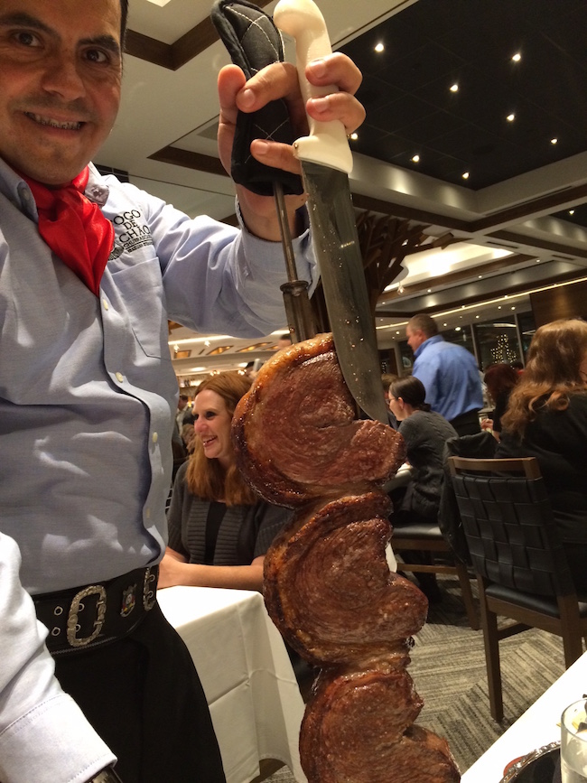 Fogo De Chao - The Meat Service Begins