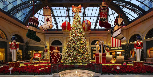 Bellagio Conservatory Christmas Display