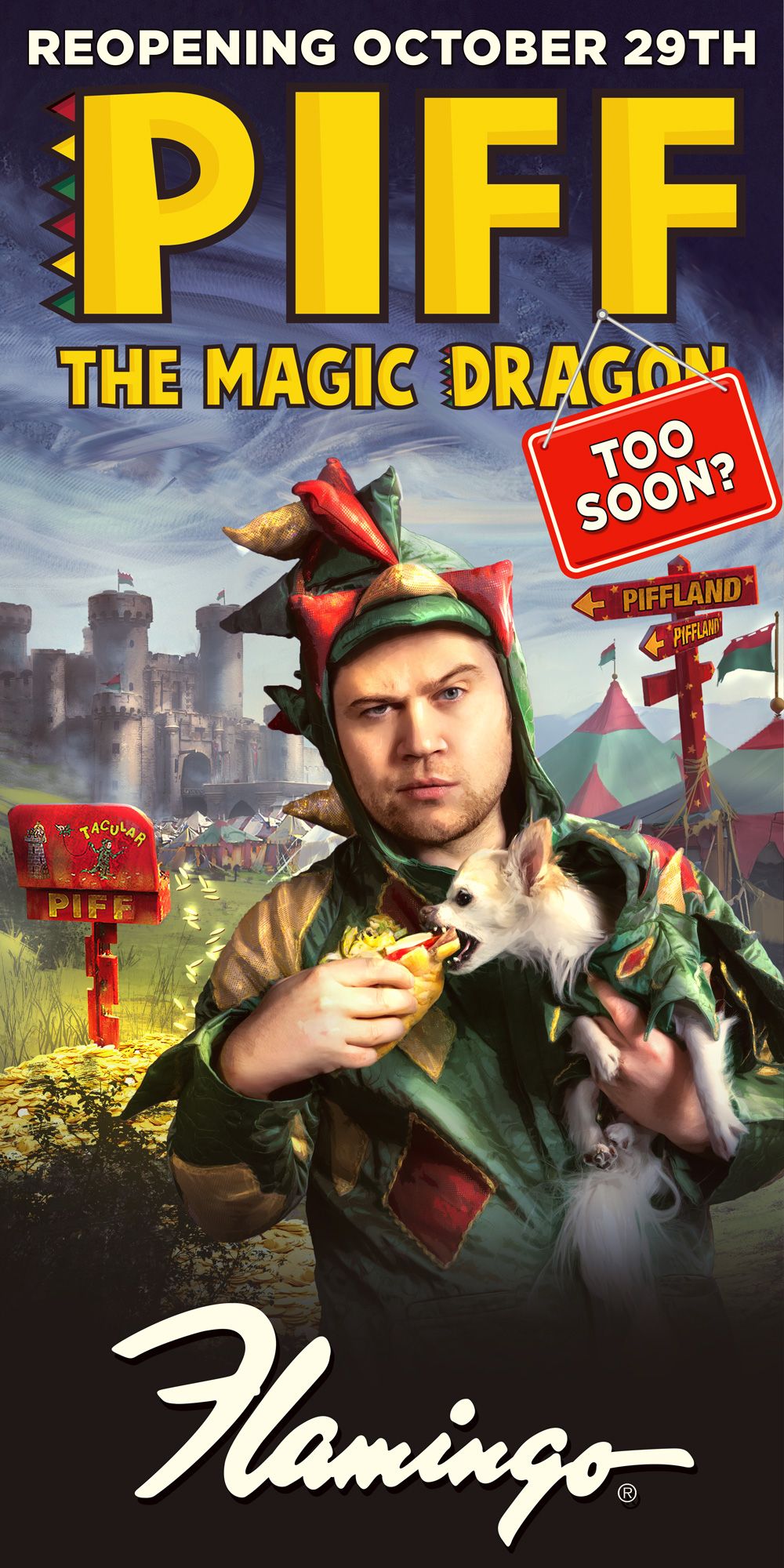 Las Vegas’ Favorite Magic Dragon Returns in “Piff The Magic Dragon: Too Soon?”