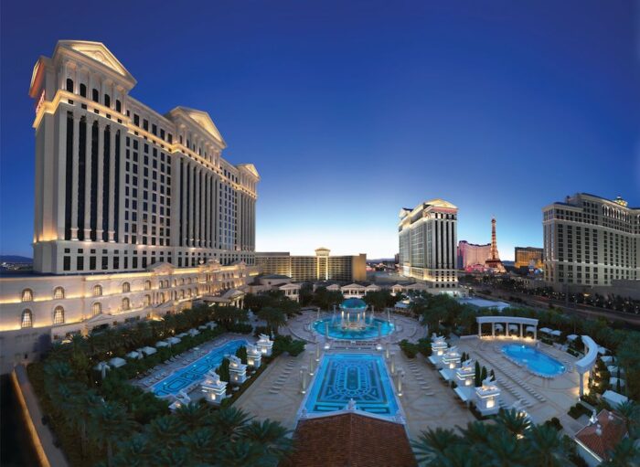 Caesars Palace Pools