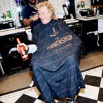 Rod Stewart at Barbershop inside Cosmopolitan