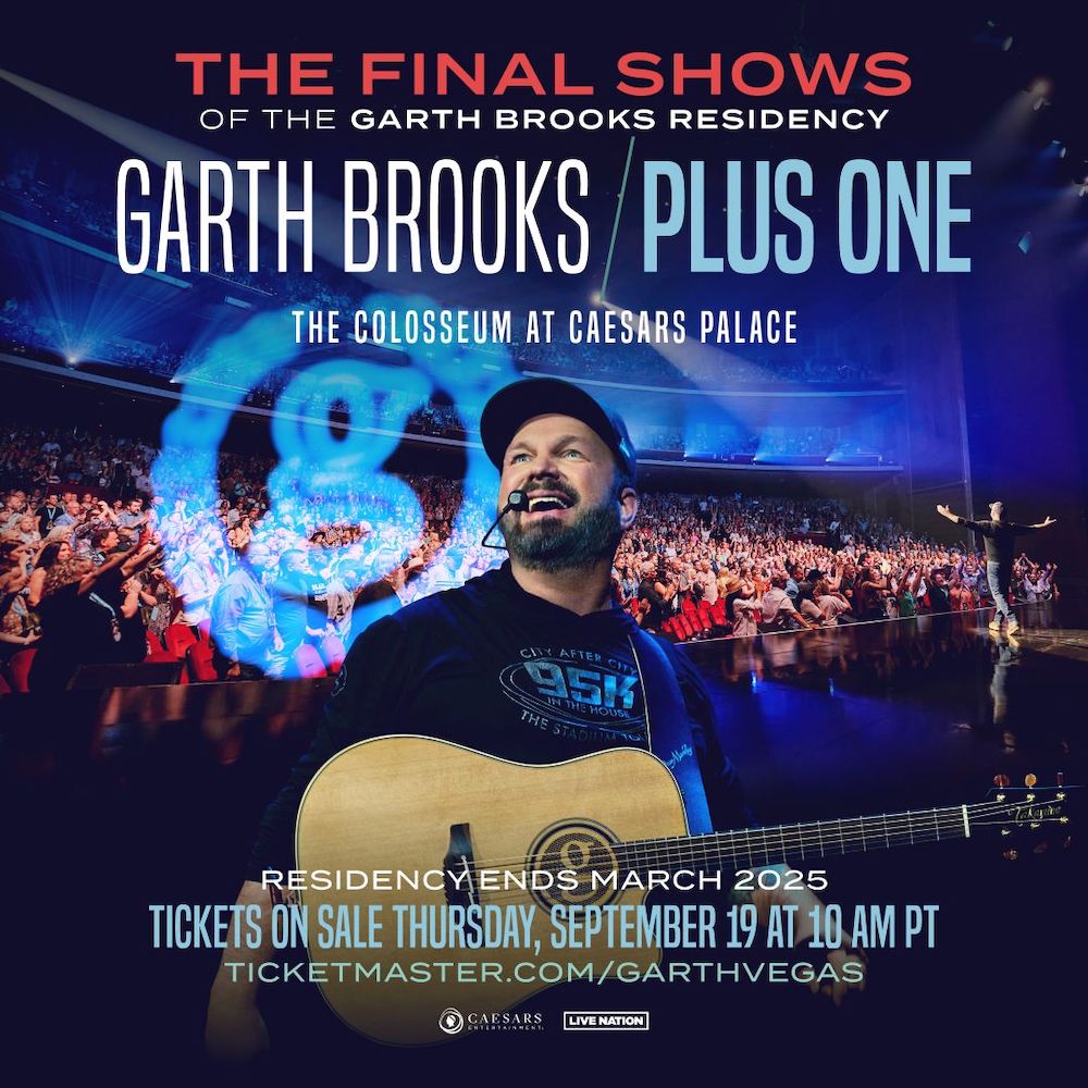 Garth Brooks Caesars Palace Las Vegas